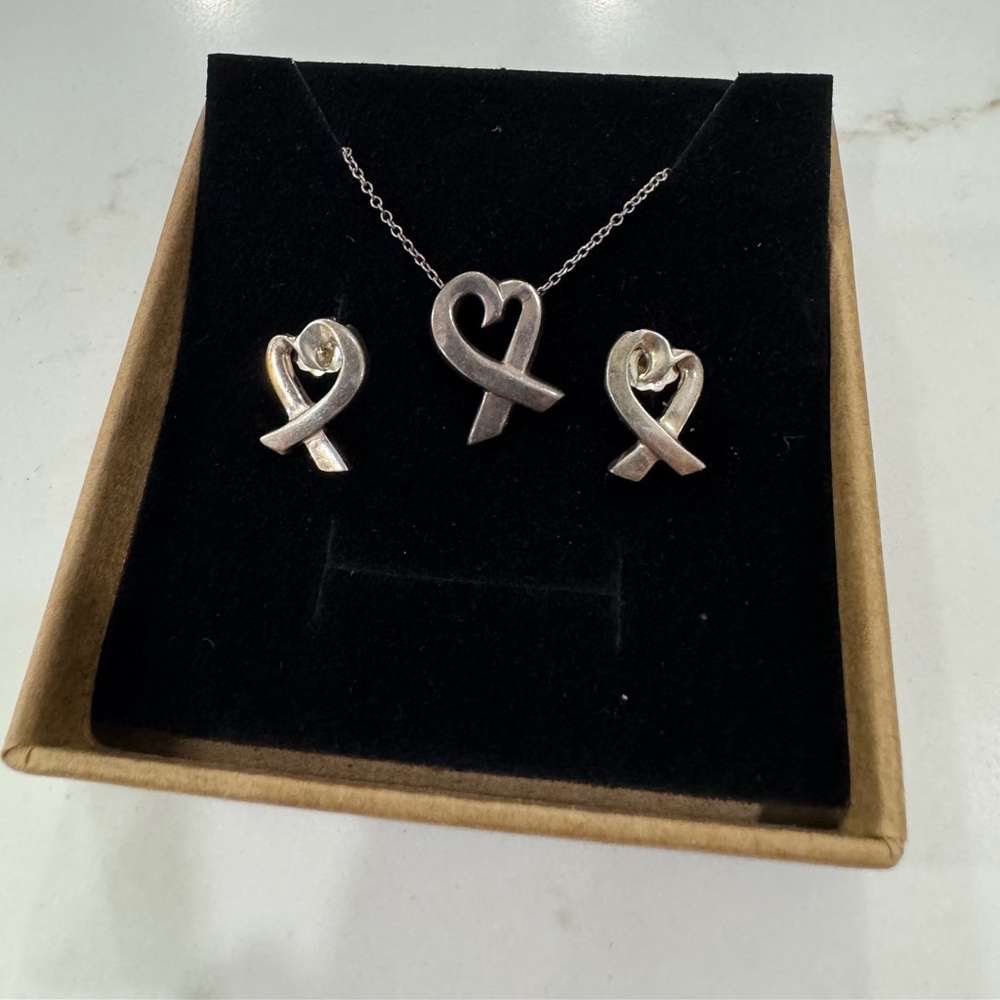 Vintage Tiffany & Co. Sterling Silver Jewelry Set